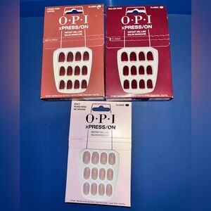 OPI xPRESS/ON Gel-Like Manicure Set - 3 boxes